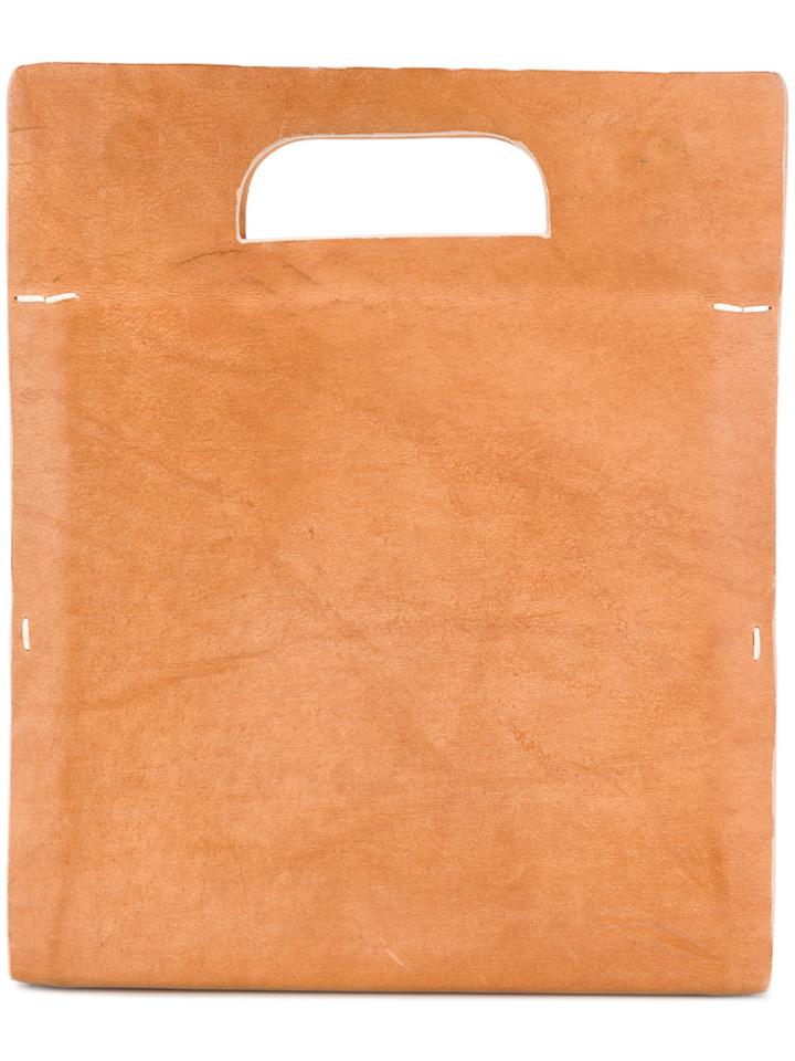 Cecchi De Rossi Rectangular Tote - Brown