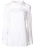 Marni Foldover Collar Shirt - White