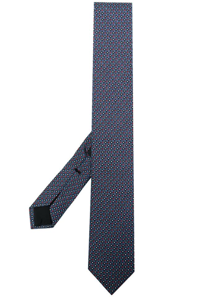 Boss Hugo Boss Dotted Tie - Blue