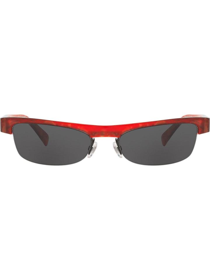 Alain Mikli Small Frame Cat-eye Sunglasses - Red