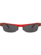 Alain Mikli Small Frame Cat-eye Sunglasses - Red
