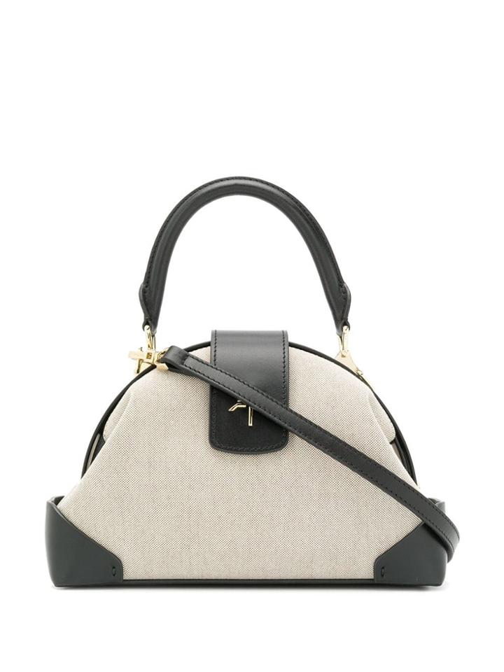 Manu Atelier Logo Tote Bag - Neutrals