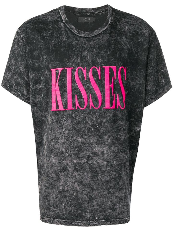 Amiri Cracked Print T-shirt - Black