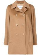 Max Mara Double Breasted Short Coat - Neutrals