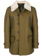 Belstaff Classic Button Coat - Brown