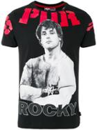Plein Sport - Graphic Print T-shirt - Men - Cotton - Xxl, Black, Cotton