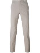 Incotex Stretch Slim-fit Trousers, Men's, Size: 48, Grey, Cotton/spandex/elastane