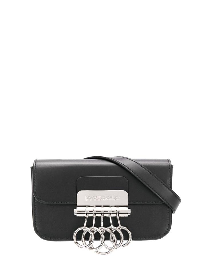 Dsquared2 Ring Details Belt Bag - Black