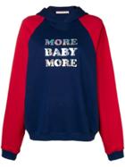 Christopher Kane 'more Baby More' Hoodie - Blue