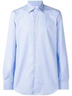 Finamore 1925 Napoli Milano Check Shirt - Blue