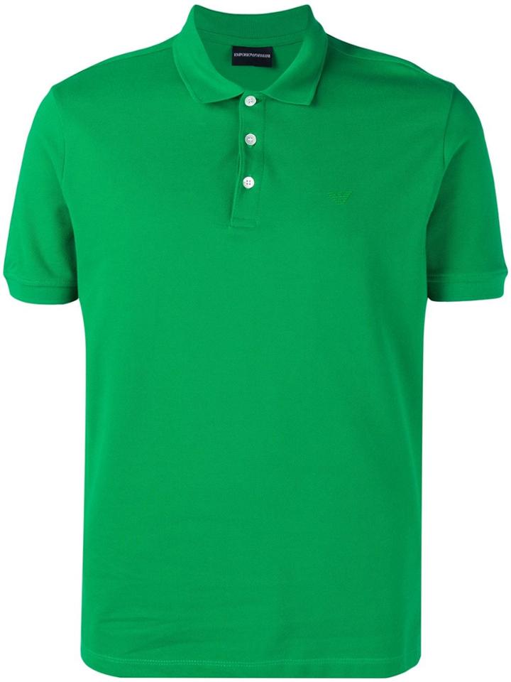 Emporio Armani Logo Polo Shirt - Green