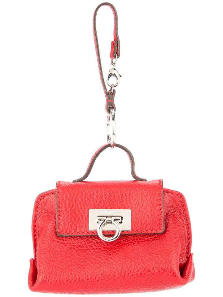Salvatore Ferragamo Vintage Gancini 2way Eco Bag - Red