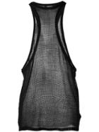 Dsquared2 - Reversed Racer Back Tank Top - Men - Cotton/linen/flax - M, Black, Cotton/linen/flax