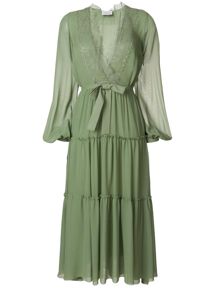 Giambattista Valli Belted Dress - Green