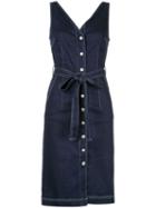 3x1 Albany Denim Midi Dress - Black