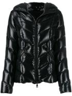 Moncler Feather Down Hooded Jacket - Black