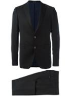Dinner Two Piece Suit, Men's, Size: 46, Black, Virgin Wool/cupro