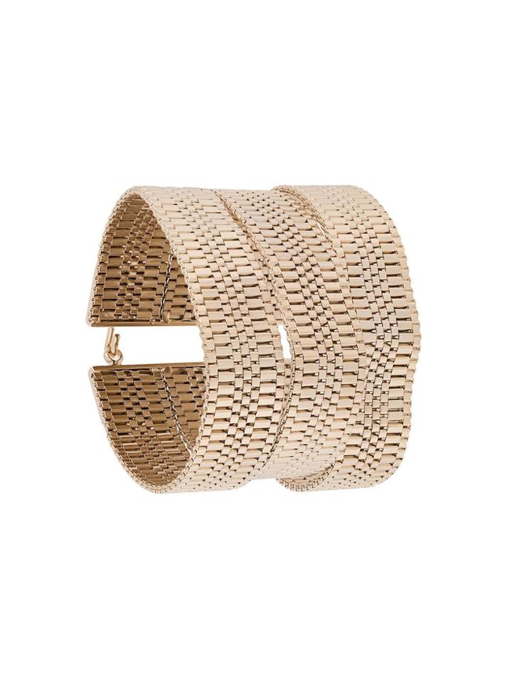 Krizia Tripple Wavy Bracelet - Metallic
