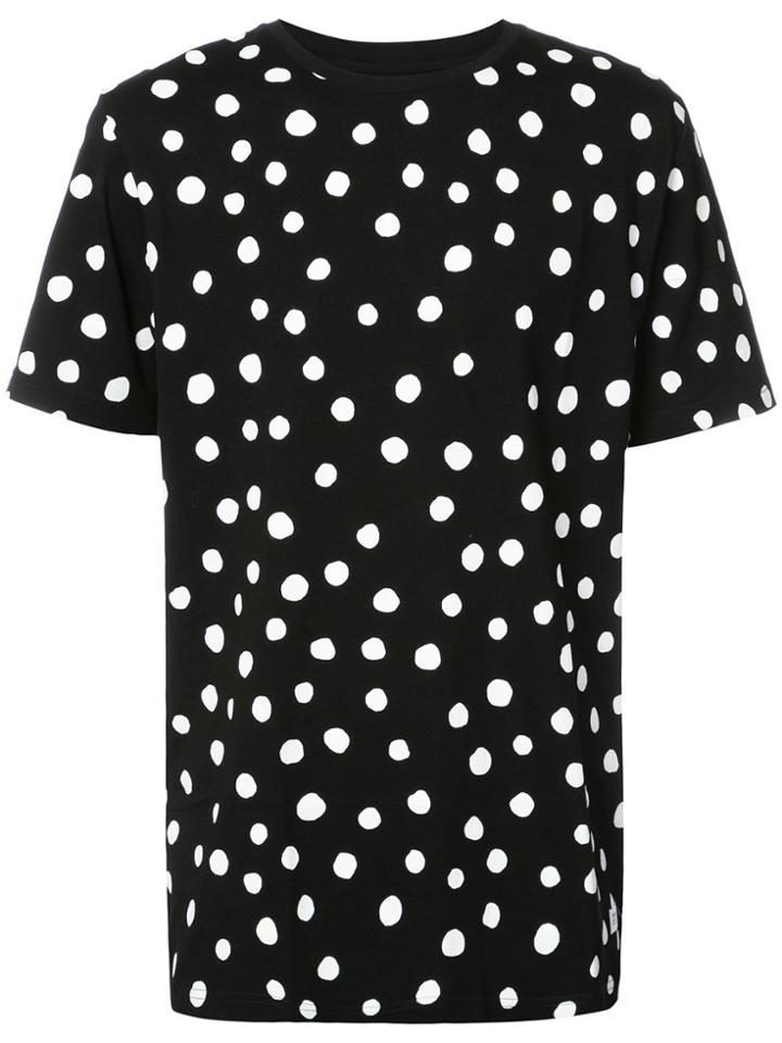 Stampd Dots Print T-shirt - Black