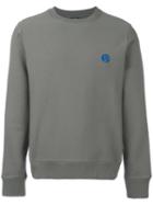 Ps By Paul Smith Brand Logo Detail Sweatshirts, Men's, Size: Small, Grey, Cotton