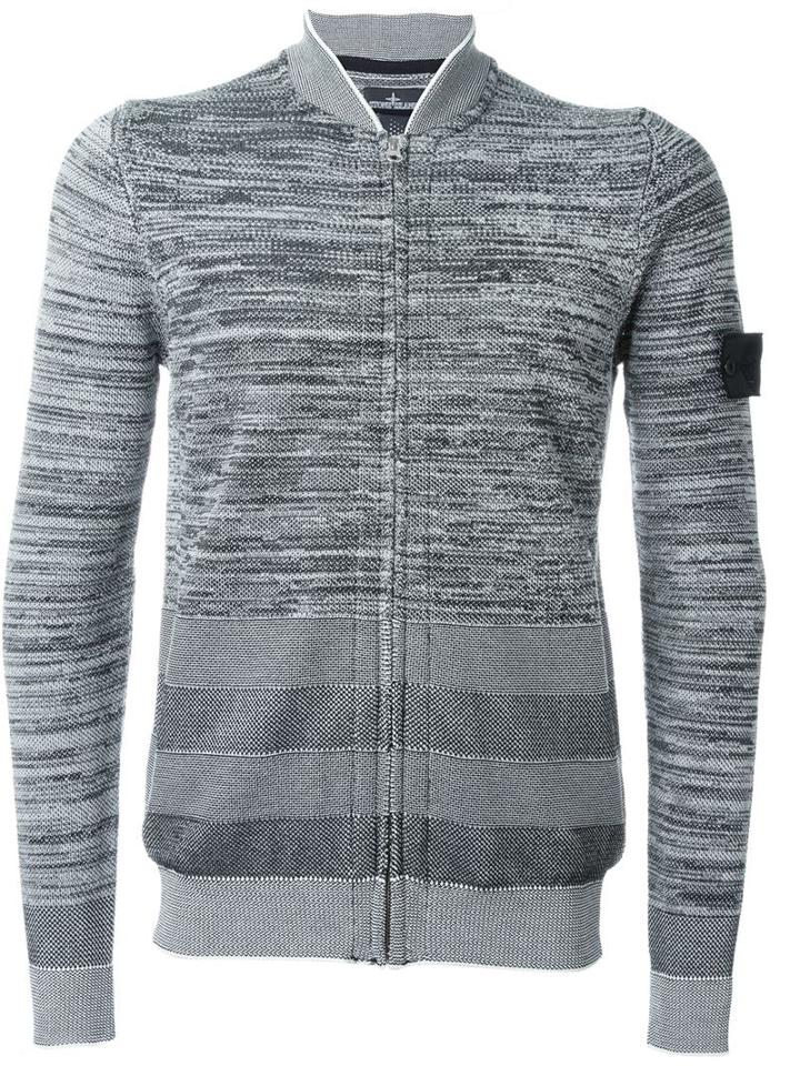 Stone Island Shadow Project Shawl Collar Zipped Cardigan