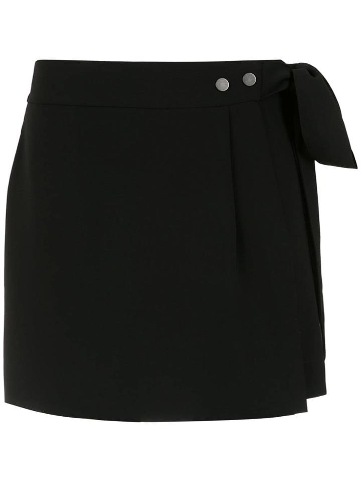 Egrey Skorts With Lace Detail - Black