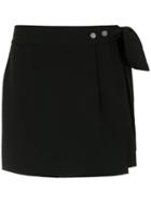 Egrey Skorts With Lace Detail - Black