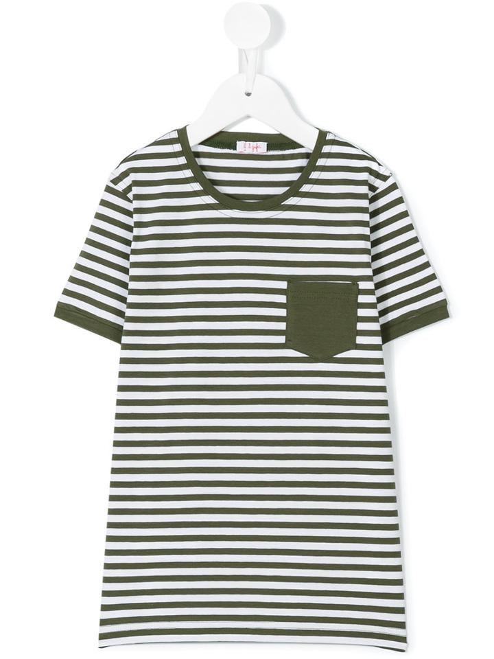 Il Gufo - Striped T-shirt - Kids - Cotton/spandex/elastane - 6 Yrs, Green
