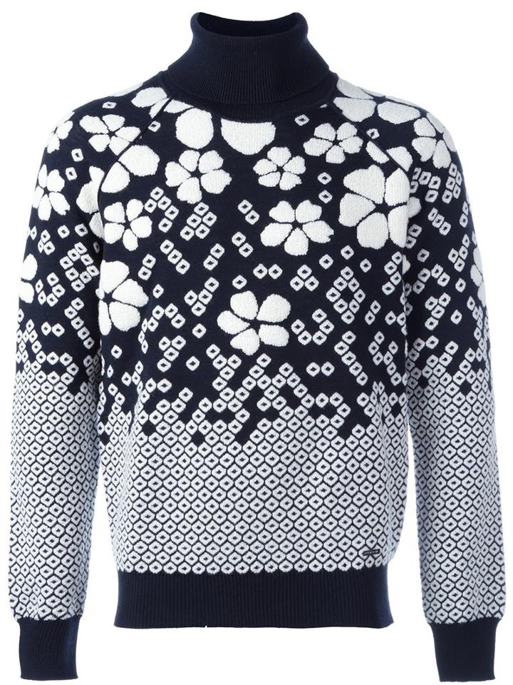 Dsquared2 Embroidered Floral Jumper