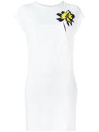 Stella Mccartney Flower To The Chest Dress - White