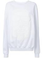 Henrik Vibskov 'puff Face' Sweatshirt, Women's, Size: Xs, White, Cotton