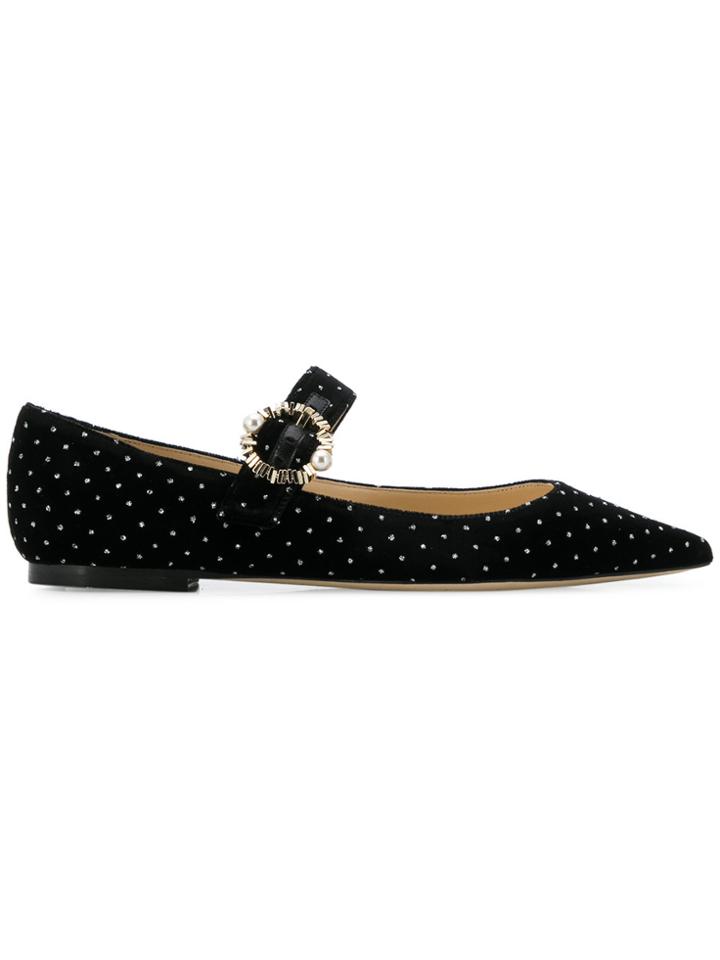 Jimmy Choo Gianna Ballerinas - Black