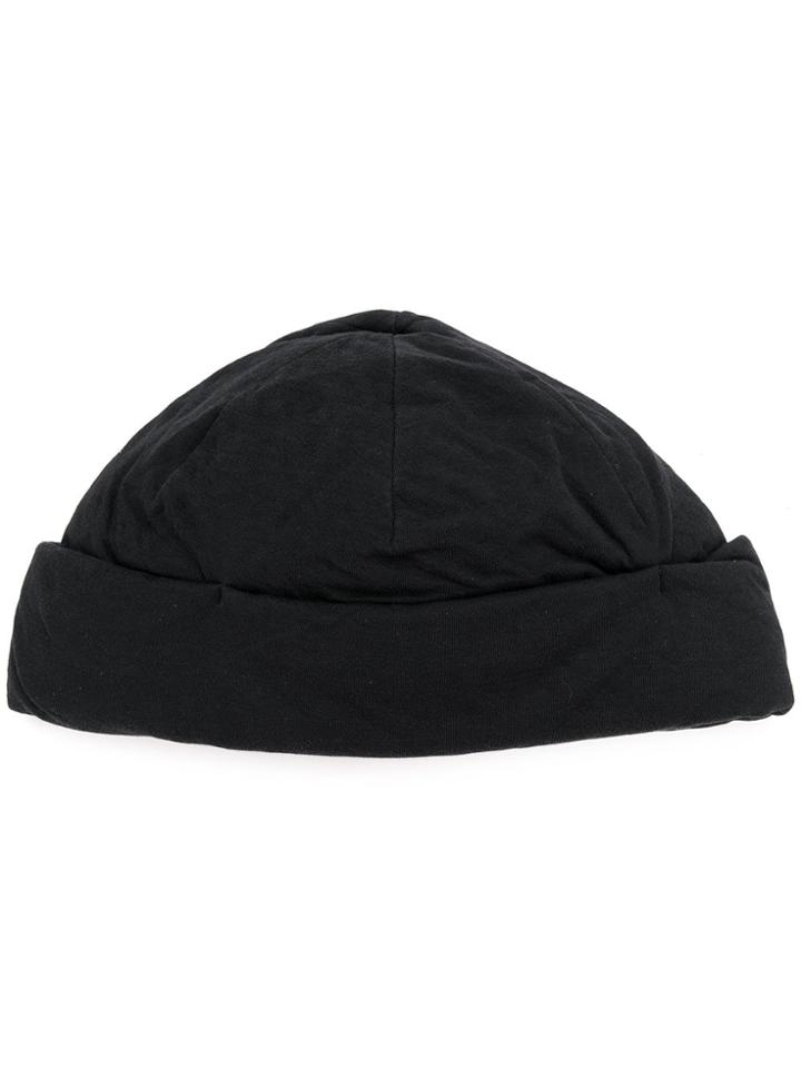 Thom Krom Fine Knit Beanie - Black