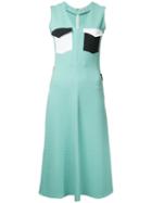 Edeline Lee - Bay Dress - Women - Polyester/spandex/elastane - 8, Green, Polyester/spandex/elastane