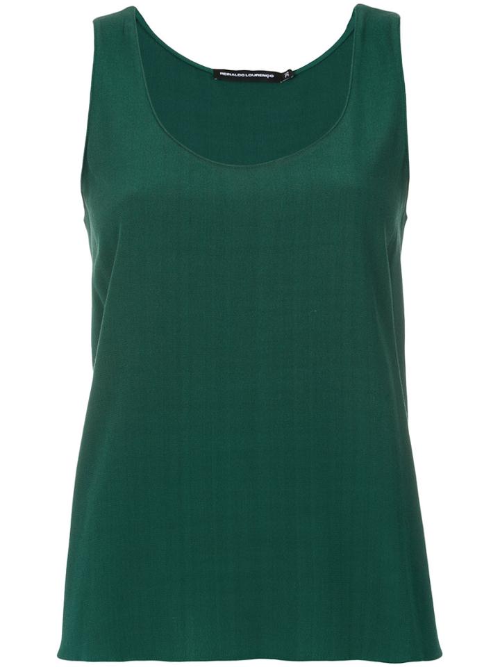 Reinaldo Lourenço Sleeveless Blouse - Green