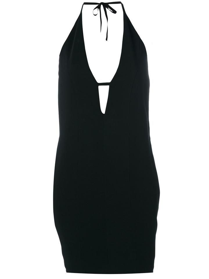Dondup - Prison Sex Dress - Women - Spandex/elastane/cupro/viscose - 40, Black, Spandex/elastane/cupro/viscose