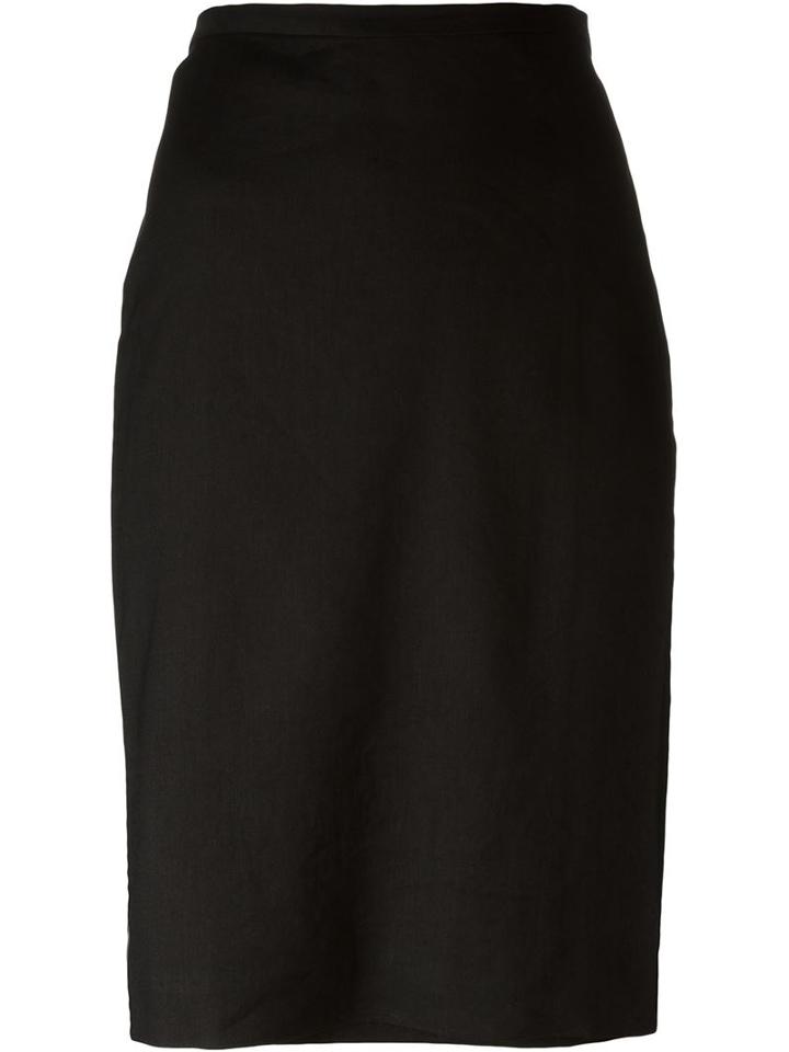 Haider Ackermann Contrasting Side Band Skirt