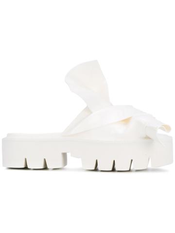 Kartell Paula Cademartori Bow Sandals - White