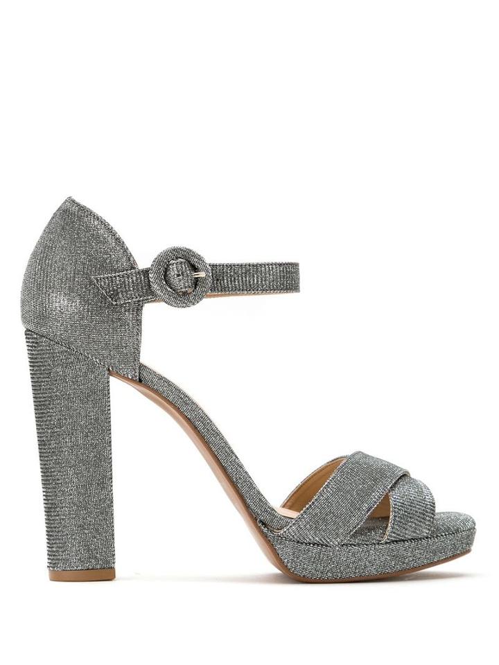 Tufi Duek Metallic Sandals - Grey