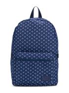 Emporio Armani Kids All Over Logo Backpack - Blue