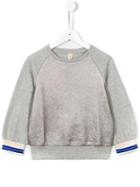 Bellerose Kids Metallic Panel Sweatshirt, Toddler Girl's, Size: 4 Yrs, Grey