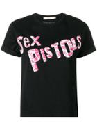 Alice+olivia Sex Pistols Print T-shirt - Black