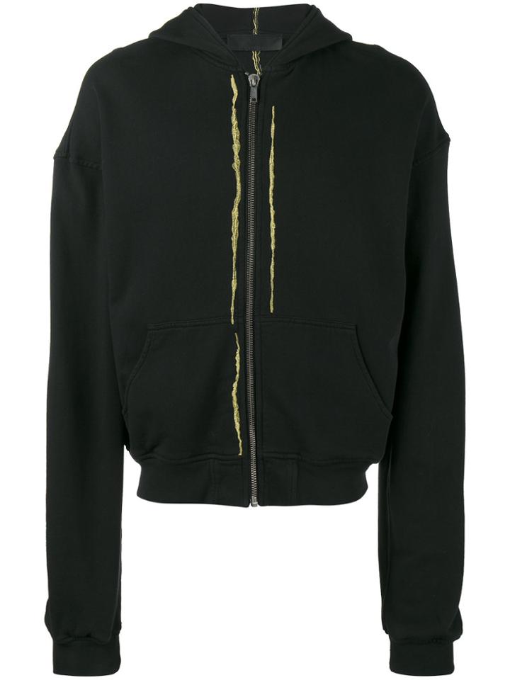 Haider Ackermann Perth Zip Up Hoodie - Black