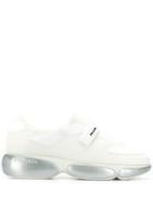 Prada Touch Strap Sneakers - White