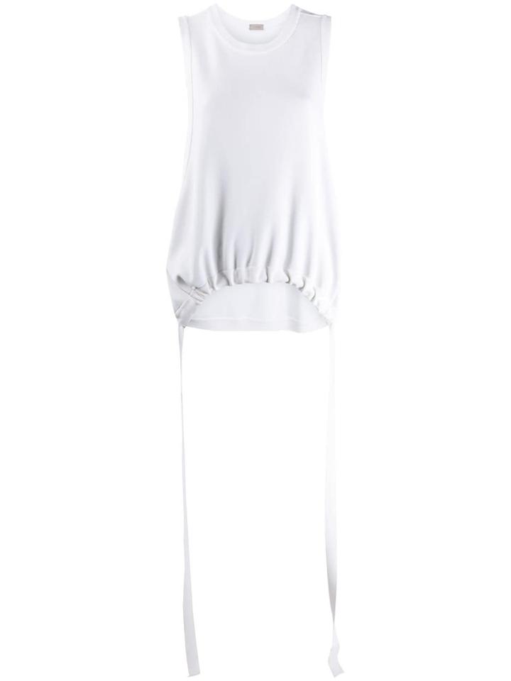 Mrz Drawstring Tank Top - Neutrals