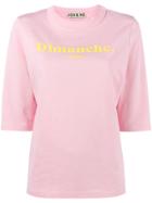 Jour/né Dimanche Printed T-shirt - Pink & Purple