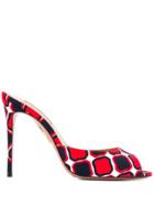 Aquazzura Stiletto Sandals - Red