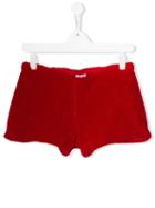 Il Gufo Teen Textured Shorts