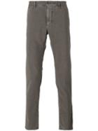 Incotex - Plain Chinos - Men - Cotton/spandex/elastane - 36, Brown, Cotton/spandex/elastane
