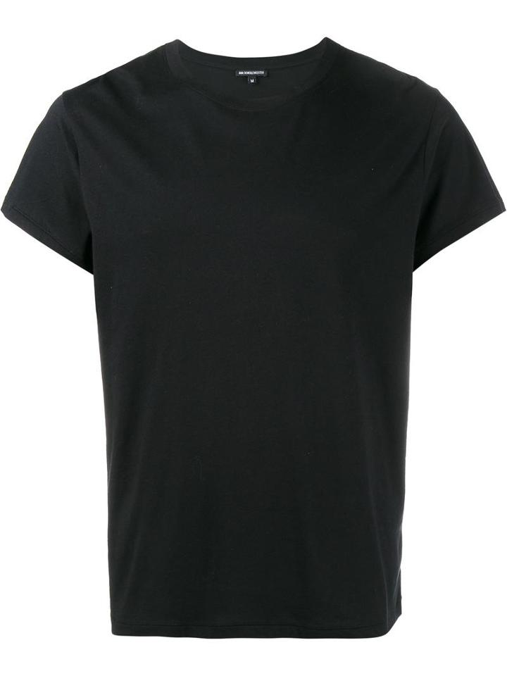 Ann Demeulemeester Paradise Bird Print T-shirt, Men's, Size: Small, Black, Cotton